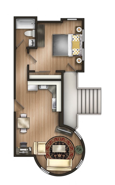 501 Seward Square, SE Studio-2 Beds Apartment for Rent - Photo Gallery 10